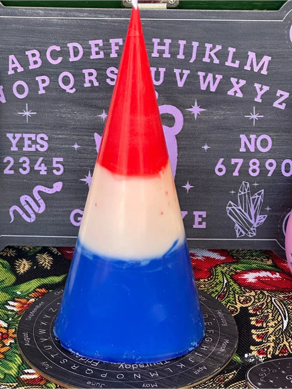Liberty Flame Cone Candle